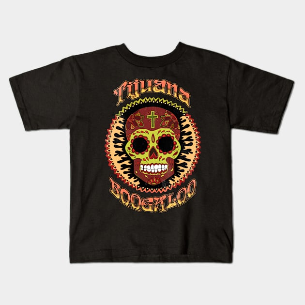 Tijuana Boogaloo Vintage Kids T-Shirt by CosmicAngerDesign